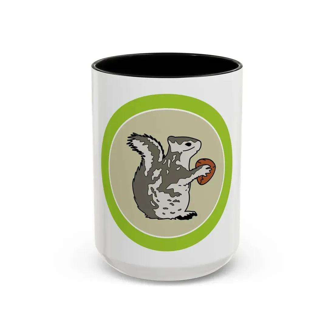 Mammal Study (Boy Scout Merit Badge) Accent Coffee Mug 15oz Black - Go Mug Yourself