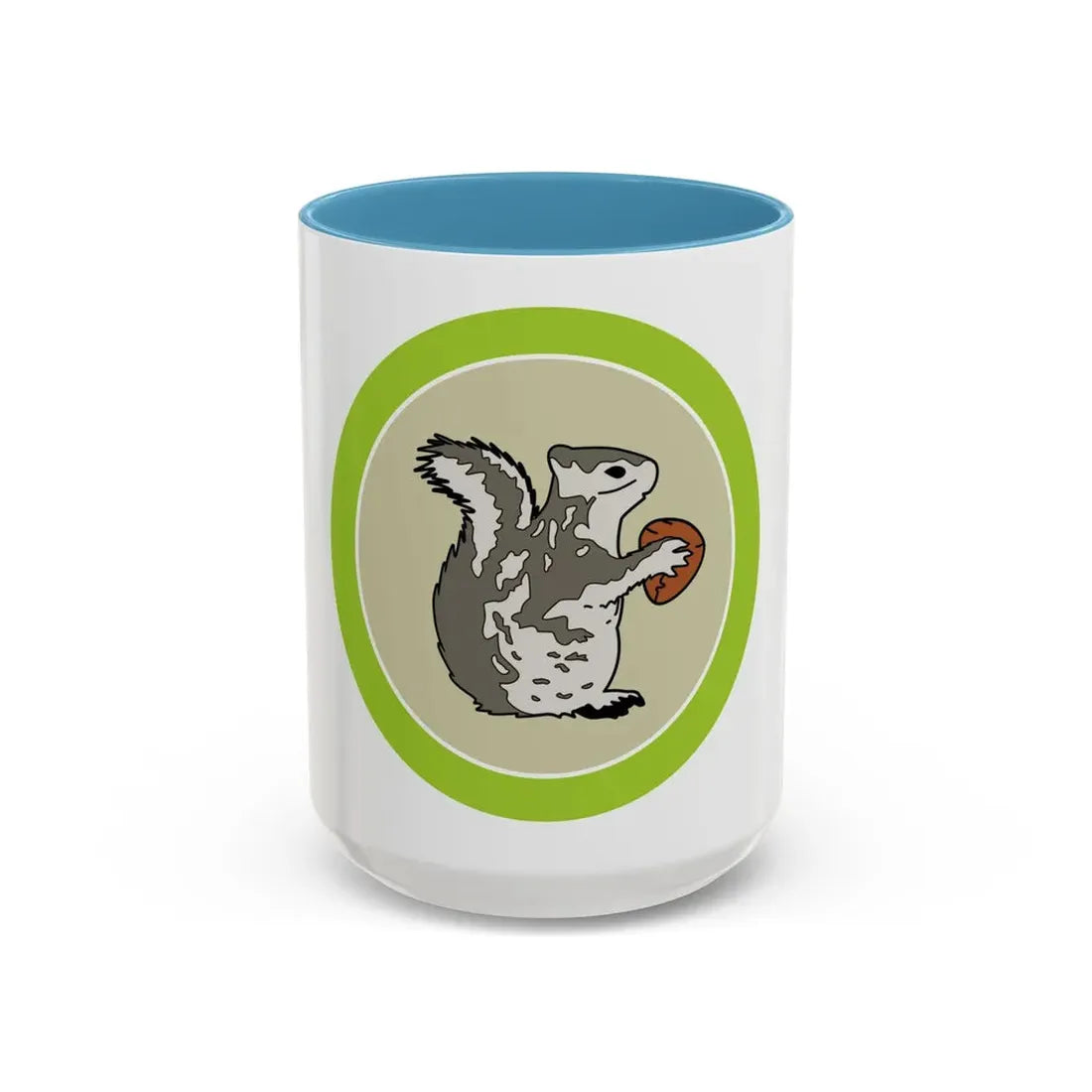 Mammal Study (Boy Scout Merit Badge) Accent Coffee Mug 15oz Light Blue - Go Mug Yourself