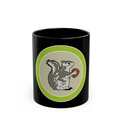 Mammal Study (Boy Scout Merit Badge) Black Coffee Mug-11oz-Go Mug Yourself