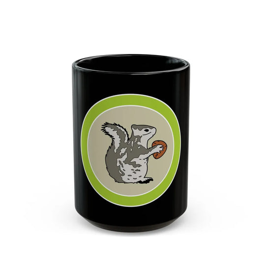 Mammal Study (Boy Scout Merit Badge) Black Coffee Mug-15oz-Go Mug Yourself