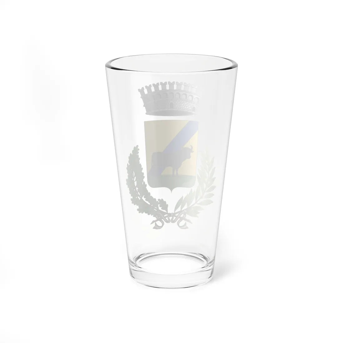 Mamoiada-Stemma (Italy) (Coat of Arms) Pint Glass 16oz - Go Mug Yourself