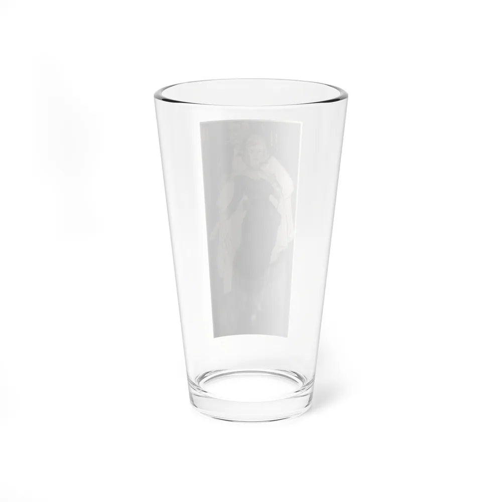 Man and Woman in Formalwear Illustration (undated) - Pint Glass 16oz-Go Mug Yourself