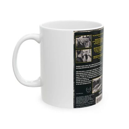 MAN BITES DOG (VHS COVER) - White Coffee Mug-Go Mug Yourself