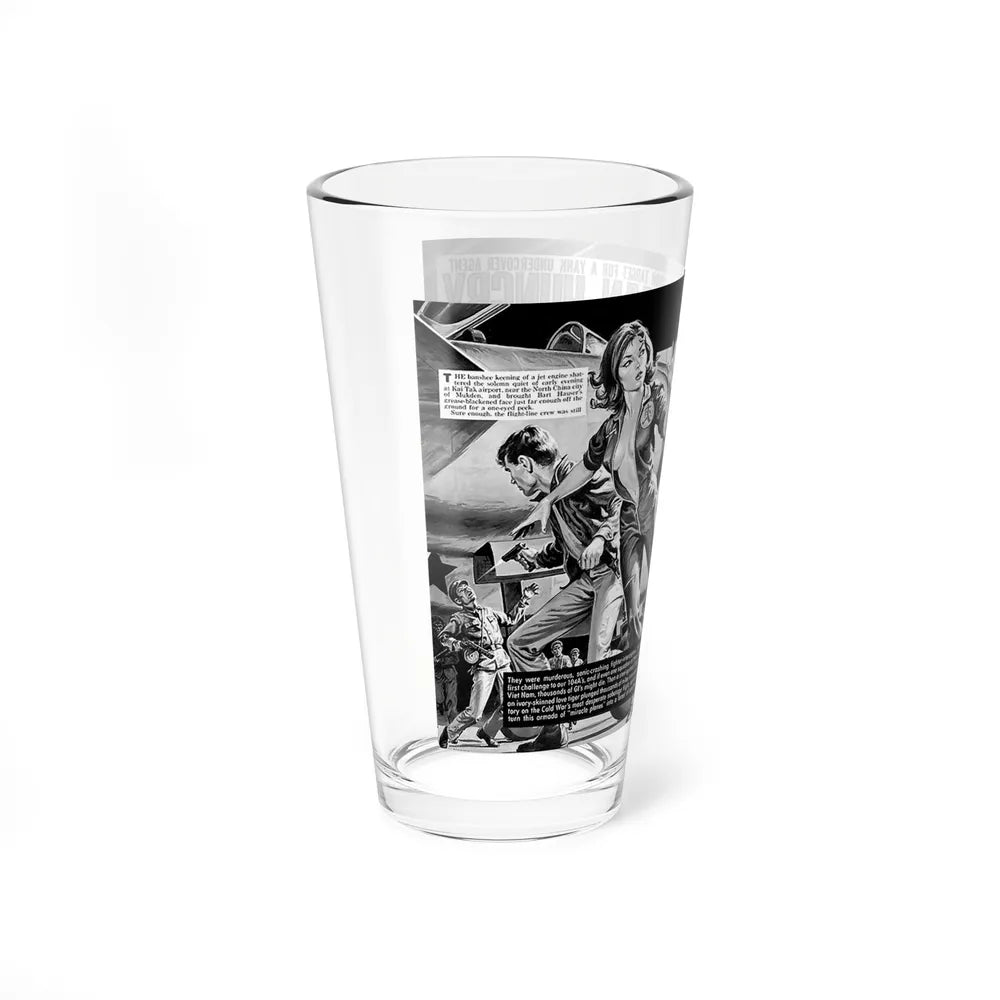 Man-Hungry Nymph ... Secret 'Super Mig' - Pint Glass 16oz-Go Mug Yourself