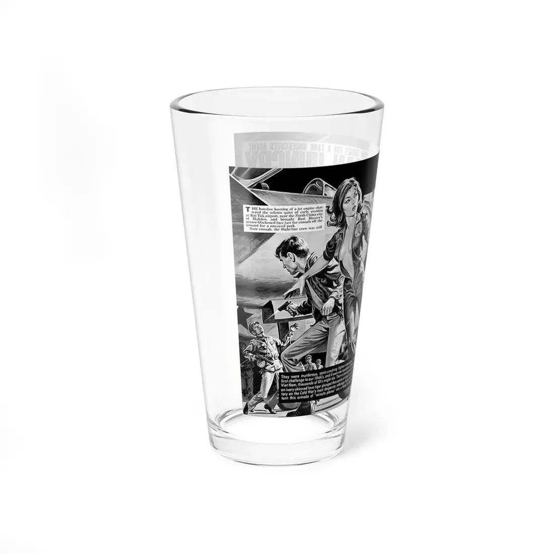 Man-Hungry Nymph ... Secret 'Super Mig' - Pint Glass 16oz - Go Mug Yourself
