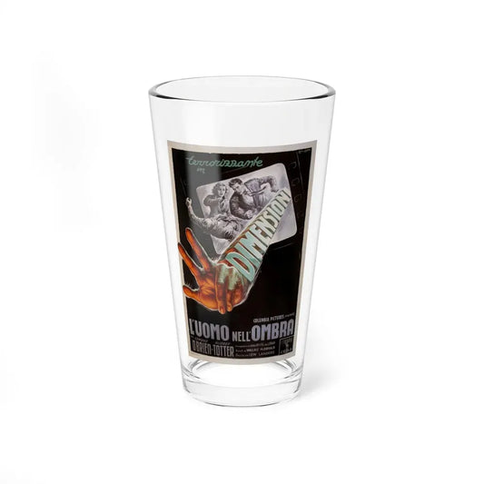 MAN IN THE DARK (ITALIAN) 1953 Movie Poster - Pint Glass 16oz 16oz - Go Mug Yourself