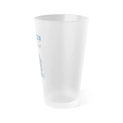 MAN OF IRON 1972 Movie Poster - Frosted Pint Glass 16oz - Go Mug Yourself