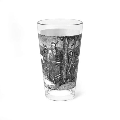 Man of the North (2), Blue Book Magazine, February 1947 - Pint Glass 16oz - Go Mug Yourself