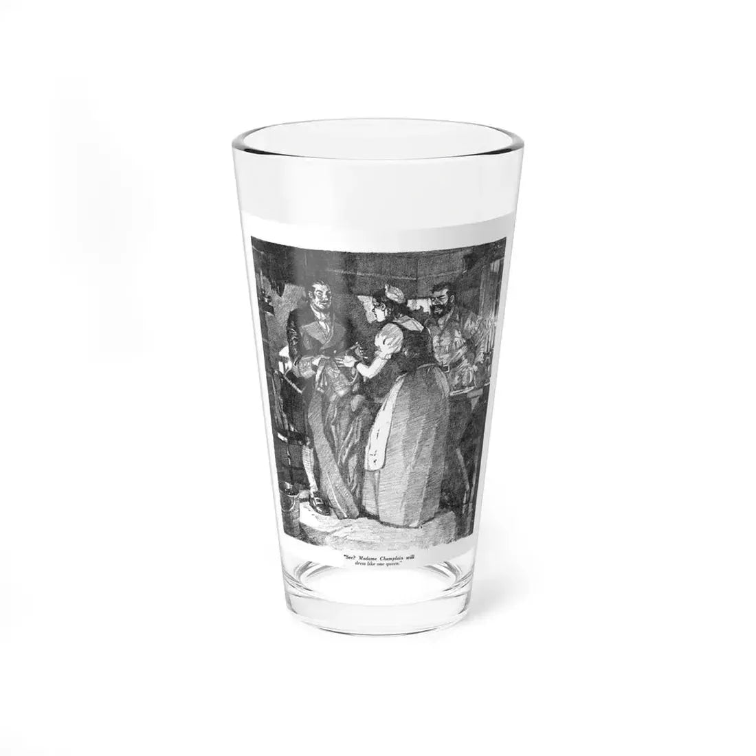 Man of the North (4), Blue Book Magazine, February 1947 - Pint Glass 16oz 16oz - Go Mug Yourself