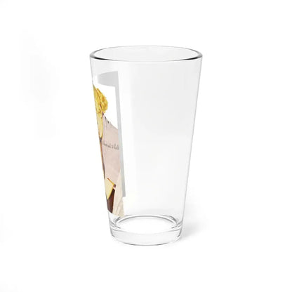 Man on the Edge, Good Housekeeping illustration - Pint Glass 16oz - Go Mug Yourself