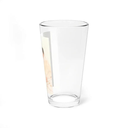 Man's Best Friend, probable postcard illustration - Pint Glass 16oz - Go Mug Yourself