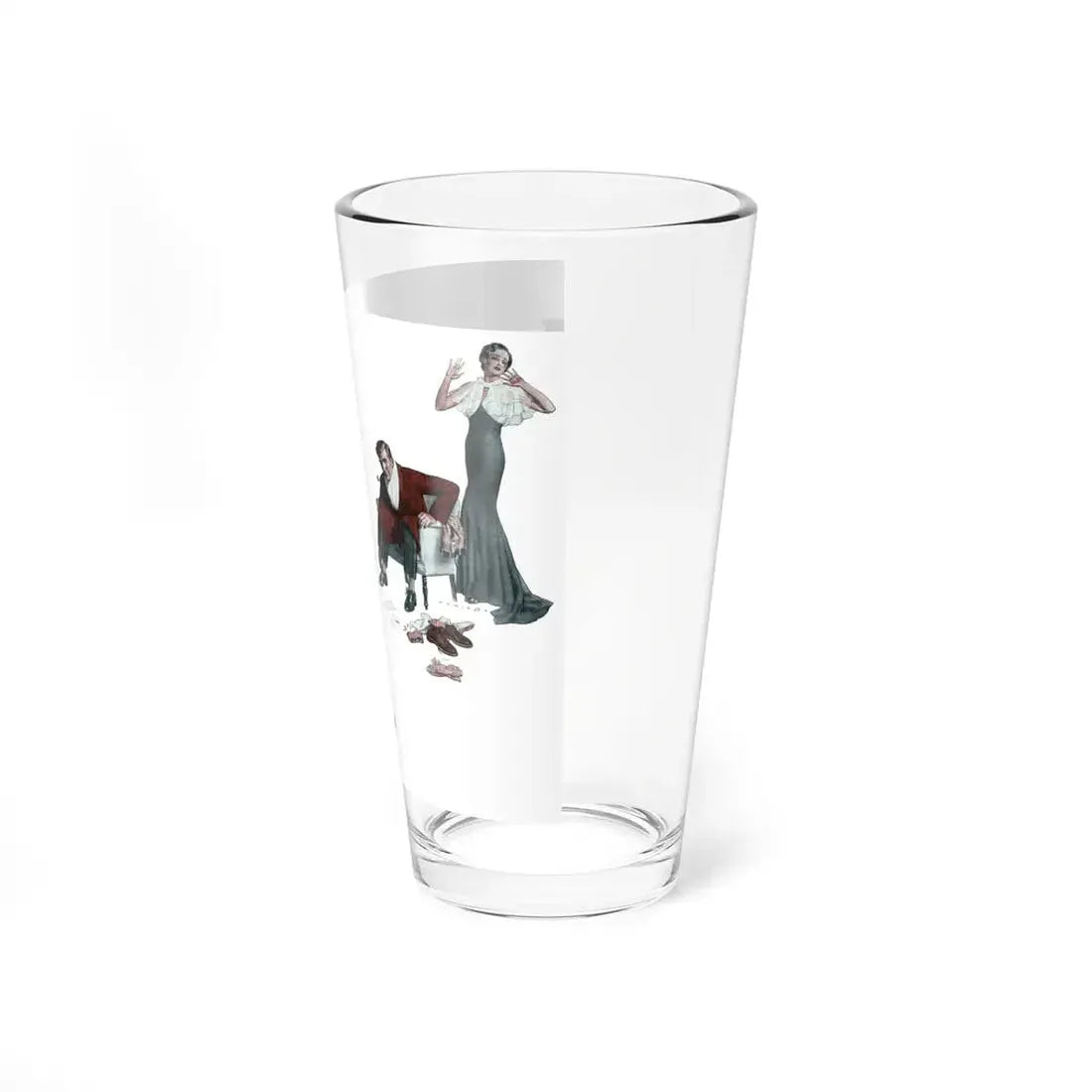 Man-the Untidy Animal, Pictorial Review, June 1933 - Pint Glass 16oz - Go Mug Yourself