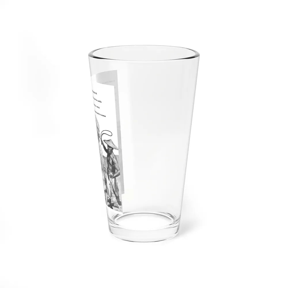 Man-To-Man-June-1962-4 - Pint Glass 16oz-Go Mug Yourself