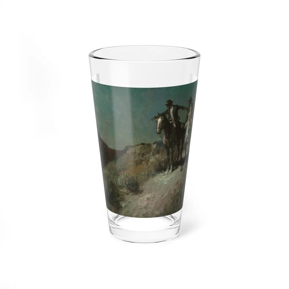 Man Who Chased a Ghost, story illustration, 1921 - Pint Glass 16oz-16oz-Go Mug Yourself