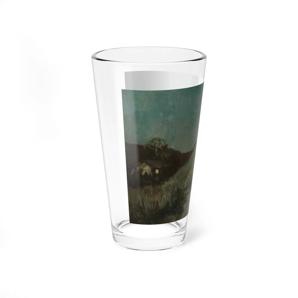 Man Who Chased a Ghost, story illustration, 1921 - Pint Glass 16oz-Go Mug Yourself