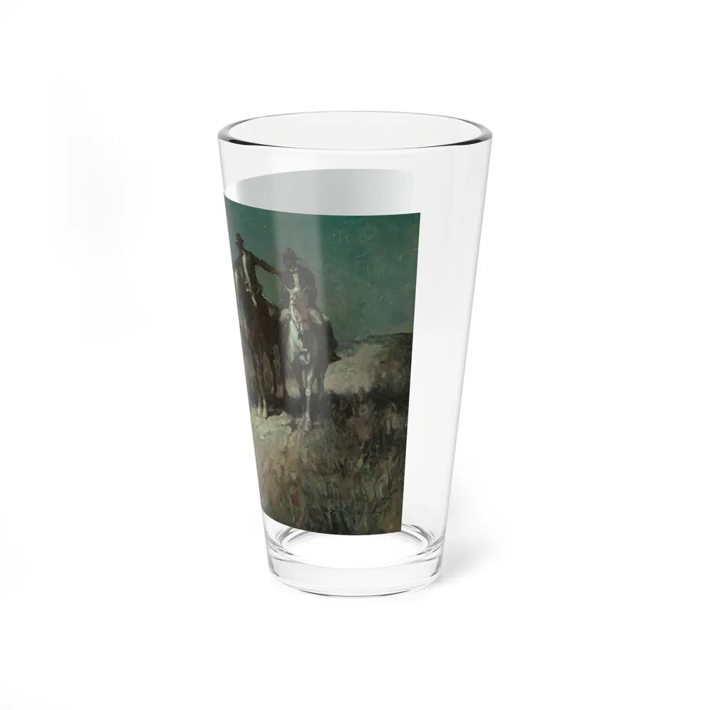 Man Who Chased a Ghost, story illustration, 1921 - Pint Glass 16oz-Go Mug Yourself