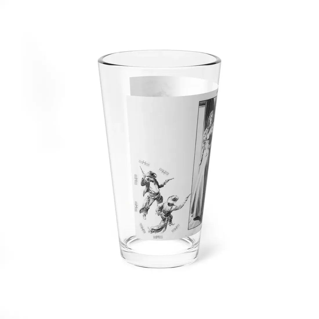 Man With A Past, Collier's, June 3, 1937 - Pint Glass 16oz - Go Mug Yourself