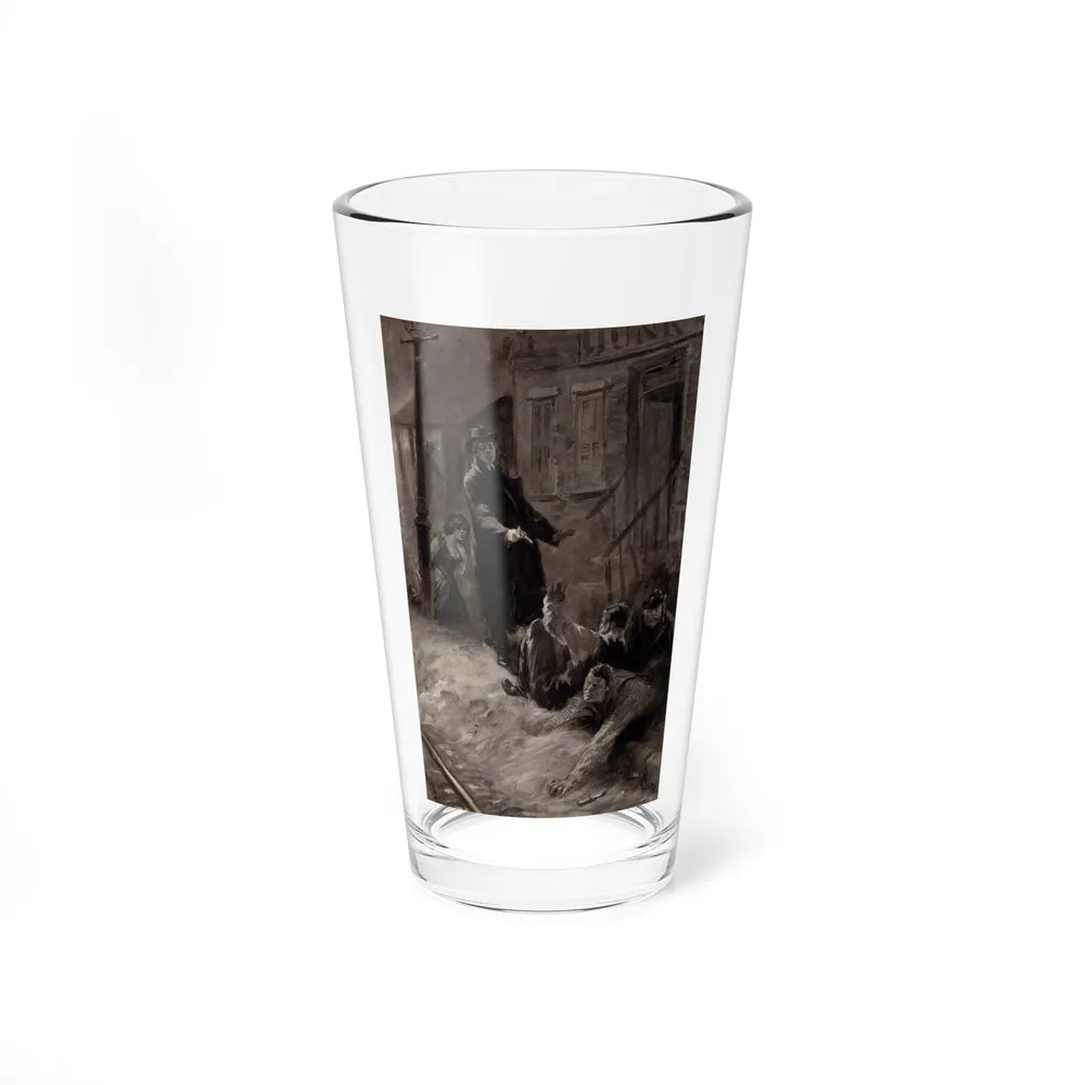 Man with Gun - Pint Glass 16oz-16oz-Go Mug Yourself