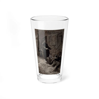 Man with Gun - Pint Glass 16oz-16oz-Go Mug Yourself