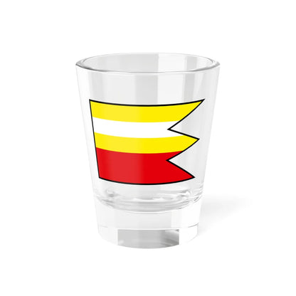 Mana Nove Zamky Flag (Slovakia) Shot Glass 1.5oz 1.5oz - Go Mug Yourself