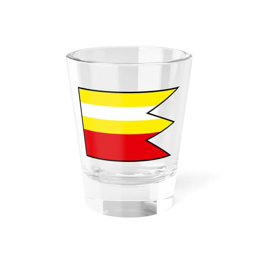 Mana Nove Zamky Flag (Slovakia) Shot Glass 1.5oz 1.5oz - Go Mug Yourself