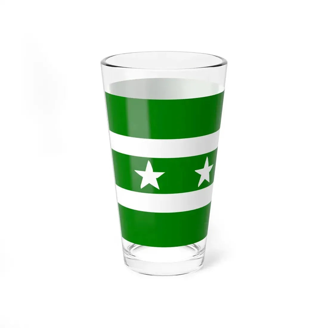 Manabi Flag (Ecuador) Pint Glass 16oz - Go Mug Yourself