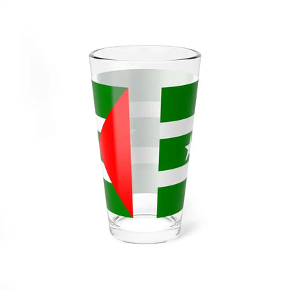 Manabi Flag (Ecuador) Pint Glass 16oz - Go Mug Yourself