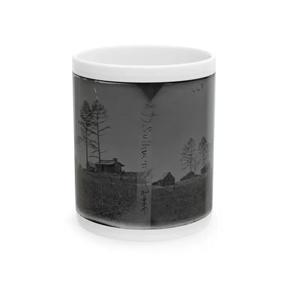 Manassas, Va. Confederate Winter Quarters (U.S. Civil War) White Coffee Mug 11oz - Go Mug Yourself