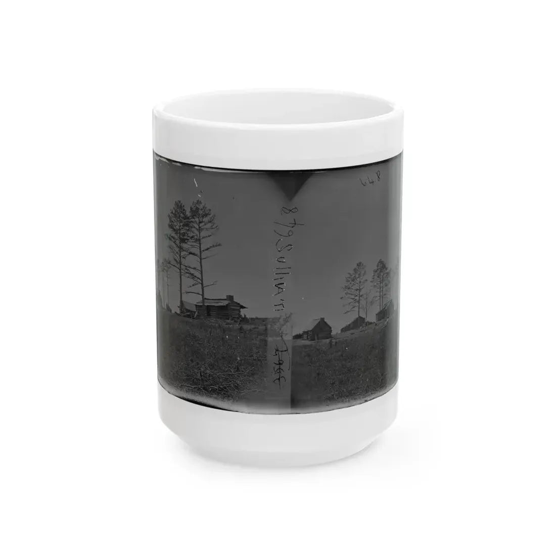 Manassas, Va. Confederate Winter Quarters (U.S. Civil War) White Coffee Mug 15oz - Go Mug Yourself