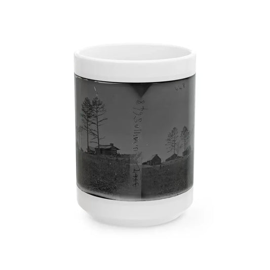 Manassas, Va. Confederate Winter Quarters (U.S. Civil War) White Coffee Mug 15oz - Go Mug Yourself