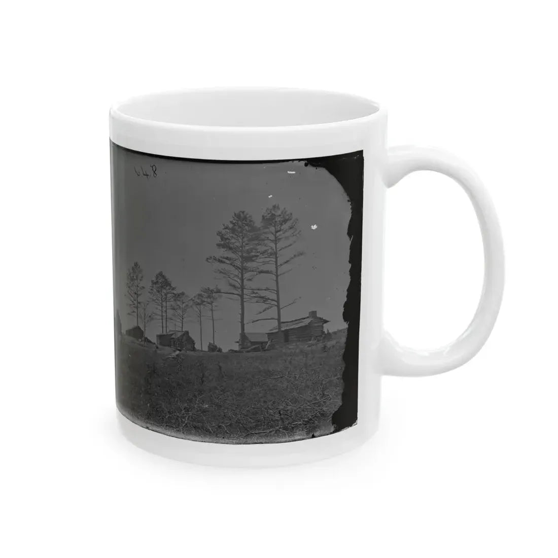 Manassas, Va. Confederate Winter Quarters (U.S. Civil War) White Coffee Mug - Go Mug Yourself