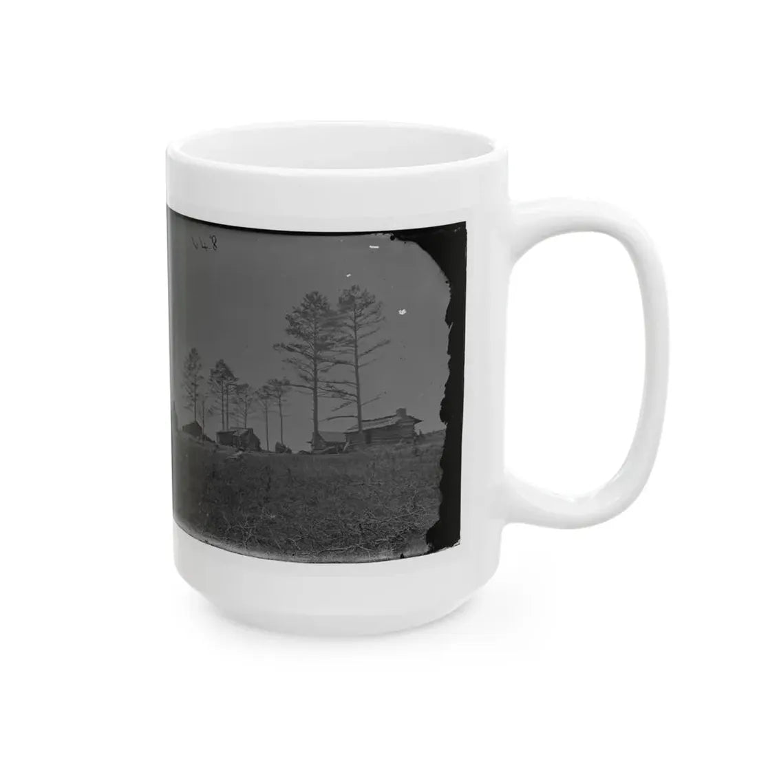 Manassas, Va. Confederate Winter Quarters (U.S. Civil War) White Coffee Mug - Go Mug Yourself