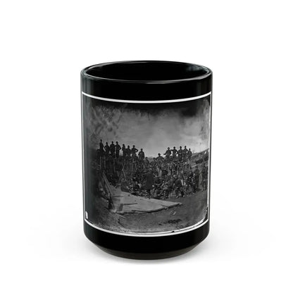 Manassas, Va. Men Of Co. C, 41st New York Infantry (U.S. Civil War) Black Coffee Mug 15oz - Go Mug Yourself
