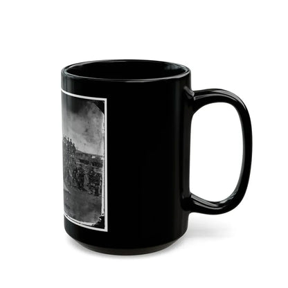 Manassas, Va. Men Of Co. C, 41st New York Infantry (U.S. Civil War) Black Coffee Mug - Go Mug Yourself