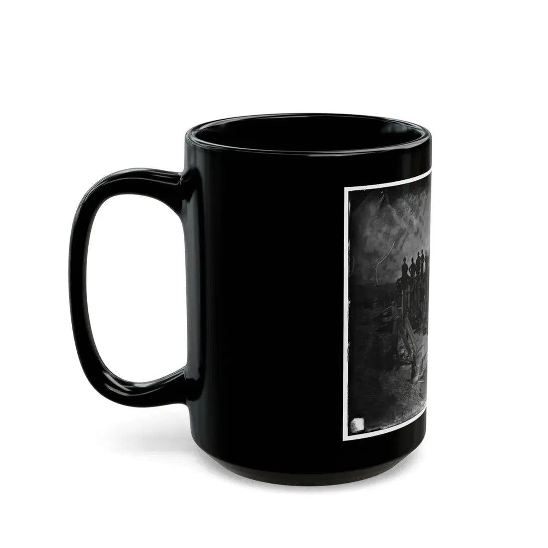 Manassas, Va. Men Of Co. C, 41st New York Infantry (U.S. Civil War) Black Coffee Mug - Go Mug Yourself
