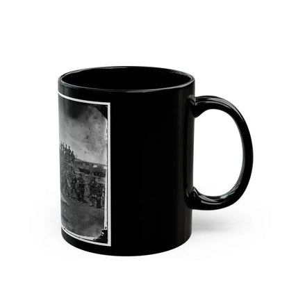 Manassas, Va. Men Of Co. C, 41st New York Infantry (U.S. Civil War) Black Coffee Mug - Go Mug Yourself