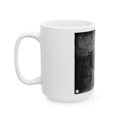 Manassas, Va. Men Of Co. C, 41st New York Infantry (U.S. Civil War) White Coffee Mug - Go Mug Yourself