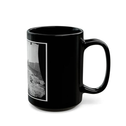 Manassas, Va. Orange And Alexandria Railroad Wrecked By Retreating Confederates (U.S. Civil War) Black Coffee Mug - Go Mug Yourself
