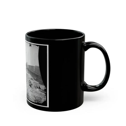 Manassas, Va. Orange And Alexandria Railroad Wrecked By Retreating Confederates (U.S. Civil War) Black Coffee Mug - Go Mug Yourself