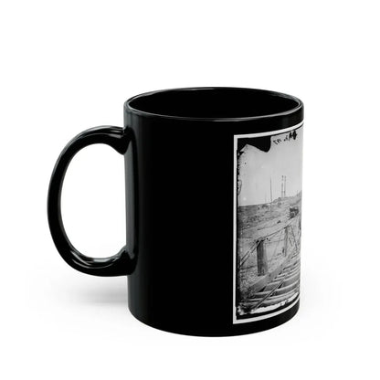 Manassas, Va. Orange And Alexandria Railroad Wrecked By Retreating Confederates (U.S. Civil War) Black Coffee Mug - Go Mug Yourself