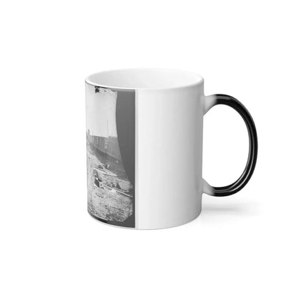 Manassas, Va. Orange and Alexandria Railroad Wrecked by Retreating Confederates (U.S. Civil War) Color Changing Coffee Mug 11oz - Go Mug Yourself