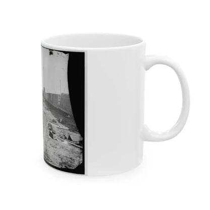 Manassas, Va. Orange And Alexandria Railroad Wrecked By Retreating Confederates (U.S. Civil War) White Coffee Mug - Go Mug Yourself