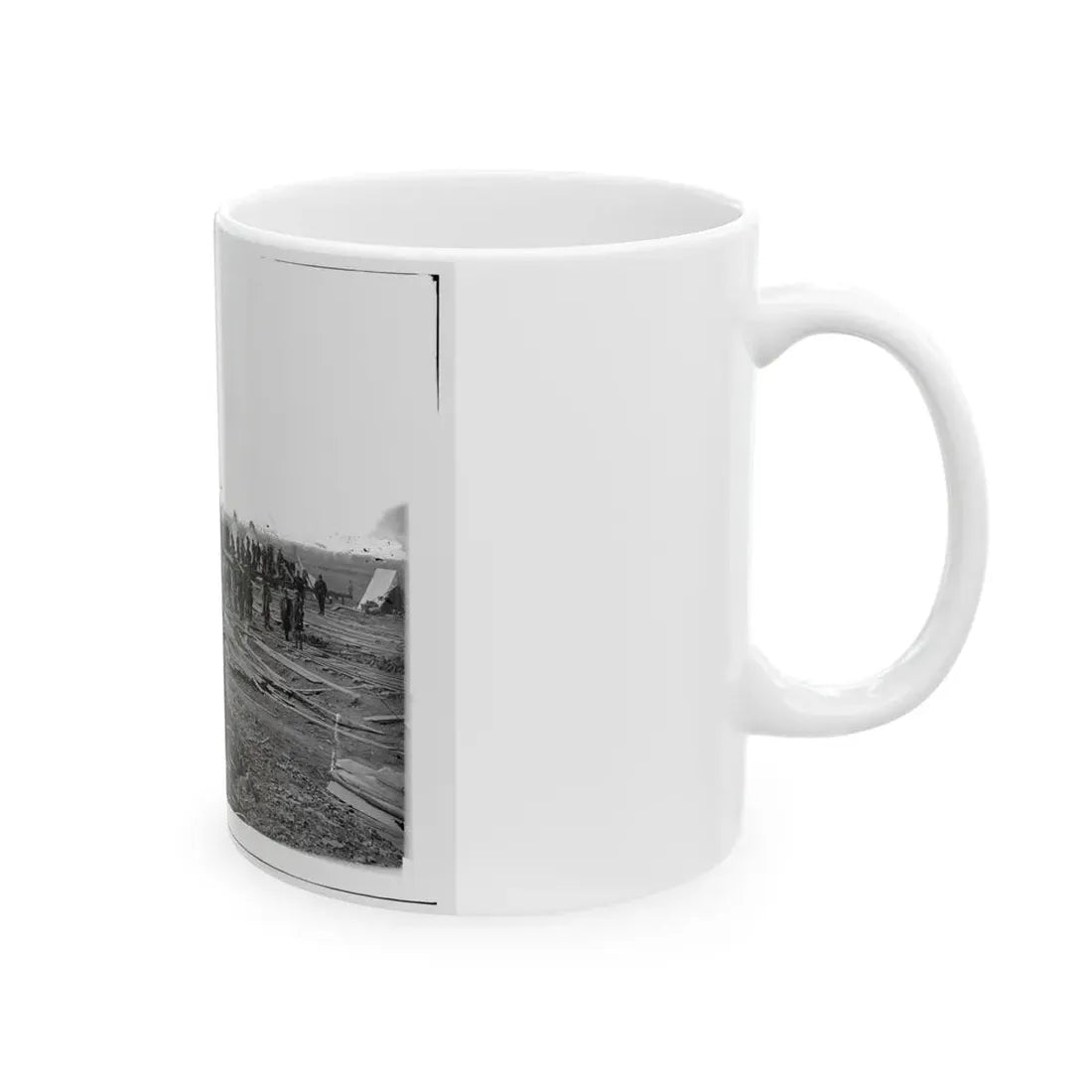 Manassas, Va. Provost Guard Of The 9th New York Infantry (U.S. Civil War) White Coffee Mug - Go Mug Yourself
