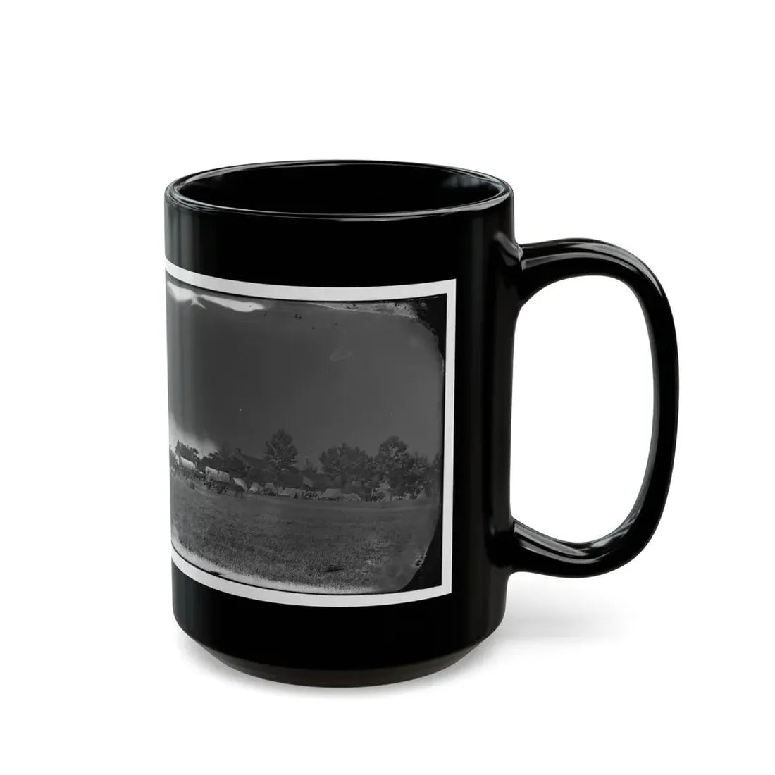 Manassas, Va., Vicinity. Headquarters Of Gen. Irvin Mcdowell, Formerly Used By Gen. P. G. T. Beauregard (U.S. Civil War) Black Coffee Mug - Go Mug Yourself