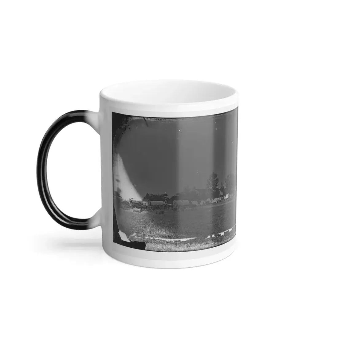 Manassas, Va., Vicinity. Headquarters of Gen. Irvin Mcdowell, Formerly Used by Gen. P. G. T. Beauregard (U.S. Civil War) Color Changing Coffee Mug 11oz - Go Mug Yourself