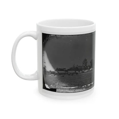 Manassas, Va., Vicinity. Headquarters Of Gen. Irvin Mcdowell, Formerly Used By Gen. P. G. T. Beauregard (U.S. Civil War) White Coffee Mug - Go Mug Yourself