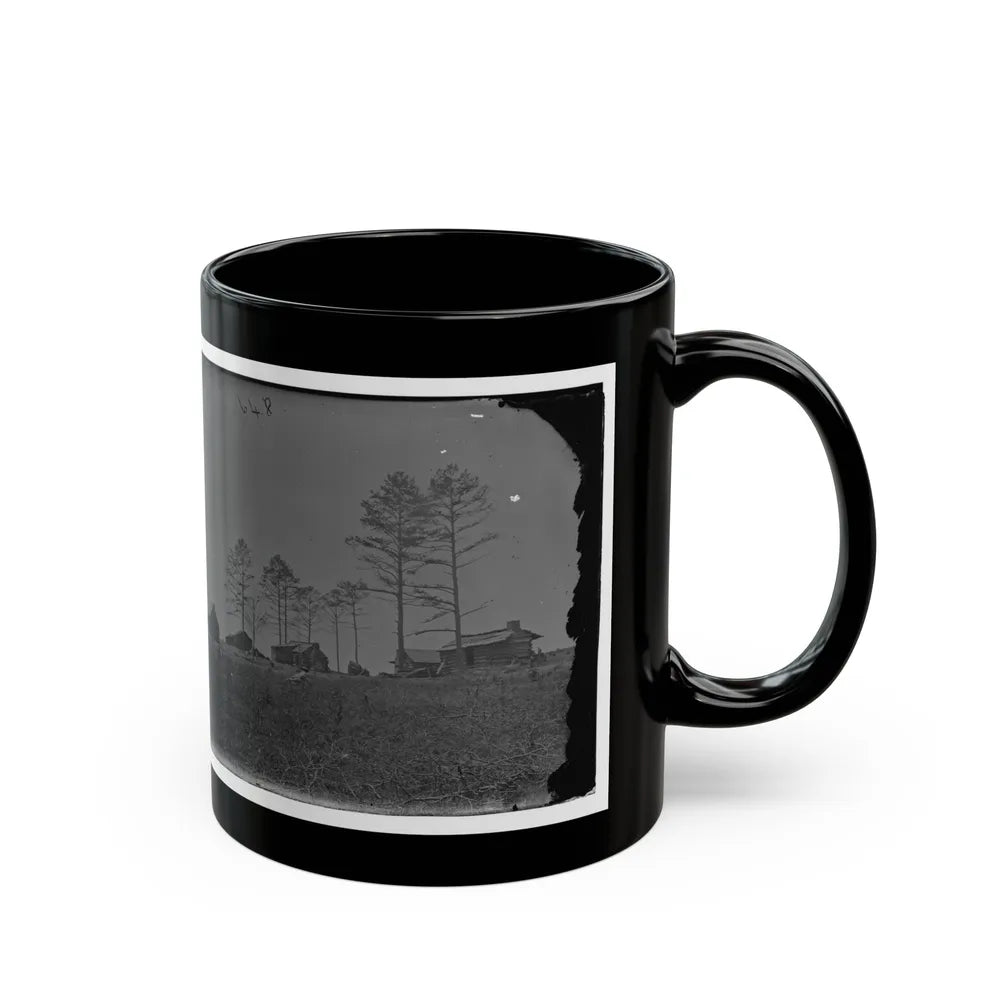 Manassas, Va. Confederate Winter Quarters (U.S. Civil War) Black Coffee Mug-Go Mug Yourself