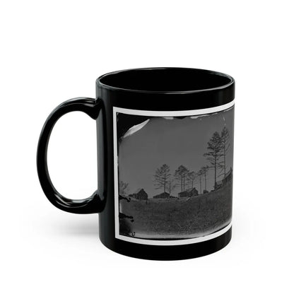 Manassas, Va. Confederate Winter Quarters (U.S. Civil War) Black Coffee Mug-Go Mug Yourself