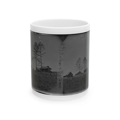 Manassas, Va. Confederate Winter Quarters (U.S. Civil War) White Coffee Mug-11oz-Go Mug Yourself