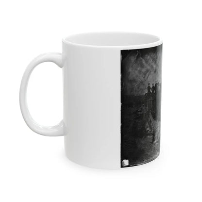 Manassas, Va. Men Of Co. C, 41st New York Infantry (U.S. Civil War) White Coffee Mug-Go Mug Yourself